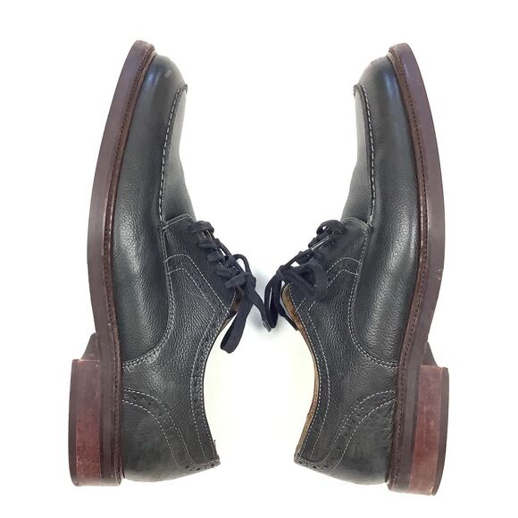 Johnston & Murphy Men\'s 10 M Black Peeble Leather Oxford Lace Up Shoes main image 11